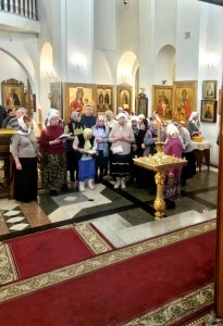 19 декабря 2024 года Игумен Нестор (Болков ) возглавил Праздничную Божественную Литургию в Богоявленском епархиальном мужском монастыре., 