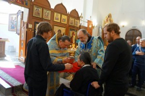 28 августа 2025 года, в двунадесятый праздник Успения Пресвятой Владычицы нашей Богородицы и Приснодевы Марии, Игумен Нестор (Болков ) совершил Божественную Литургию в Богоявленском епархиальном мужском монастыре города Челябинска., 