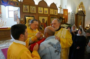 В Неделю 4-ю по Пятидесятнице, Игумен Нестор (Болков) возглавил Литургию в Богоявленском  мужском монастыре городаЧелябинска., 