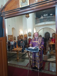 Игумен Нестор (Болков ) совершил Божественную Литургию в Богоявленском епархиальном мужском монастыре г. Челябинска., 