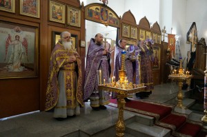 1  марта 2026 года Игумен Нестор (Болков ) возглавил Воскресную Божественную Литургию в Богоявленском  мужском монастыре города Челябинска., 