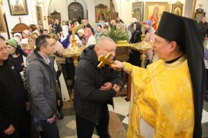  5 ноября 2023 года, в Неделю 22-ю по Пятидесятнице Игумен Нестор (Болков ), настоятель Богоявленского мужского монастыря города Челябинска с клириками святой обители , совершил Божественную Литургию Иоанна Златоустого., 