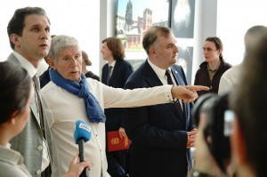 Настоятель Богоявленского мужского монастыря Челябинска Игумен Нестор (Болков ) с клириками святой обители приняли участие в открытии международной выставке «Наш Афон», посвященная духовному наследию Святой Горы., 